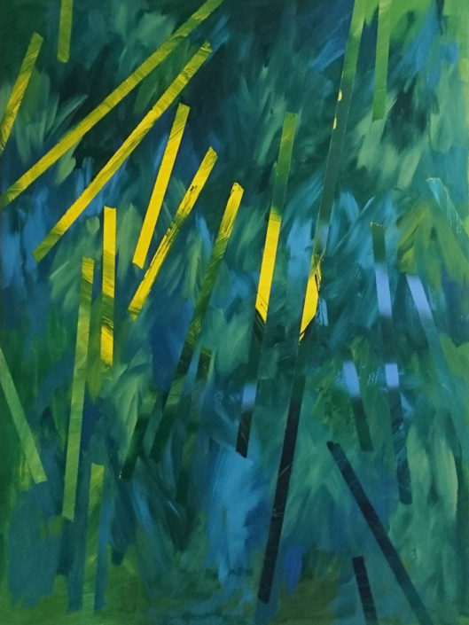 „Landstrich“ 2020 | Größe: 100 x 1440 cm | Technik: Acryl auf Leinwand „Landstrich“ 2020 | Größe: 100 x 1440 cm | Technik: Acryl auf Leinwand
