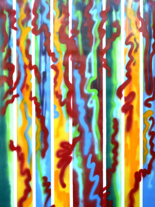 „Ausschnitte“ 2016 | Größe: 135 x 215 cm | Technik: Acryl auf Papier „Ausschnitte“ 2016 | Größe: 135 x 215 cm | Technik: Acryl auf Papier