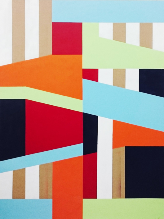 „o.T.“ 2018 | Größe: 80 x 120 cm | Technik: Acryl auf Holz „o.T.“ 2018 | Größe: 80 x 120 cm | Technik: Acryl auf Holz