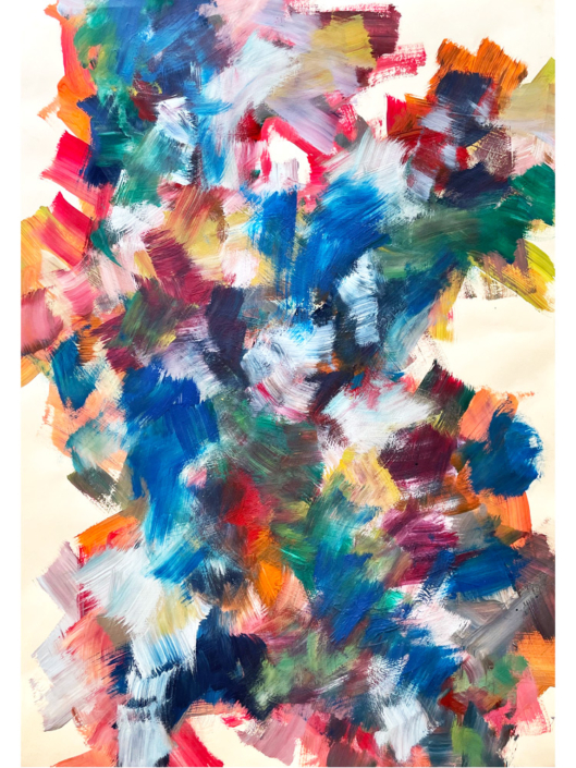 „Farbstudie 1“ 2017 | Größe: 50 x 70 cm | Technik: Acryl auf Papier „Farbstudie 1“ 2017 | Größe: 50 x 70 cm | Technik: Acryl auf Papier