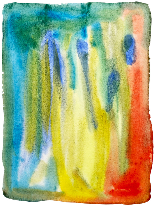 „Lights 1“ 2022 | Größe: 36 x 48 cm | Technik: Aquarell auf Papier „Lights 1“ 2022 | Größe: 36 x 48 cm | Technik: Aquarell auf Papier