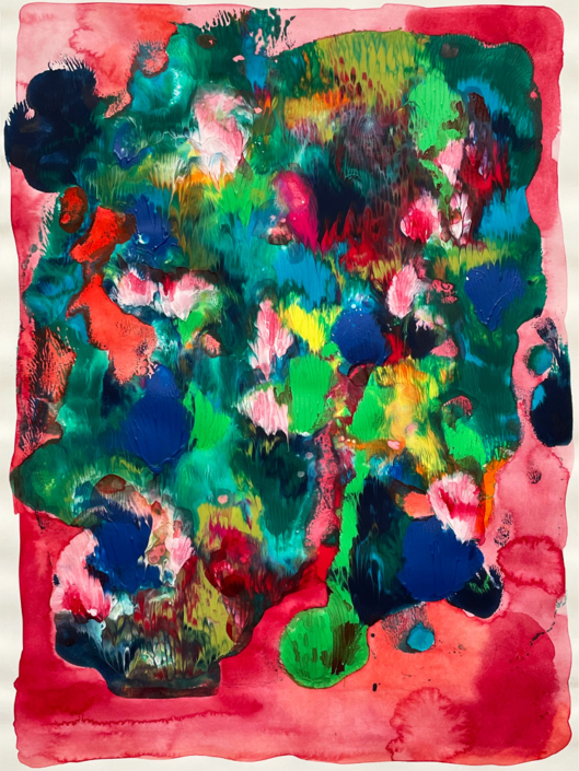 „o.T.“ 2021 | Größe: 29,7 x 42 cm | Technik: Acryl auf Papier „o.T.“ 2021 | Größe: 29,7 x 42 cm | Technik: Acryl auf Papier