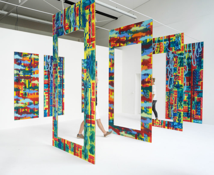 Ausstellungsansicht Personen